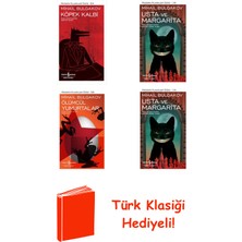 İş Bankası Kültür Yayınları Mihail Bulgakov 4 Kitap Seti + Türk Klasiği Hediye