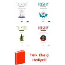 Lev Nikolayeviç Tolstoy 4 Kitap Seti + Türk Klasiği Hediye