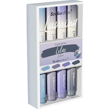Lumina Fosforlu Kalem Lilac, 4'lü Set, Lilac
