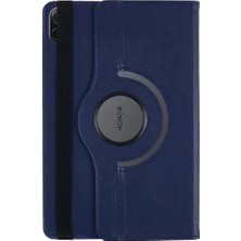 Renas Store Huawei Honor Pad X8A Kılıf 360 Tablet Deri Kılıf - Lacivert