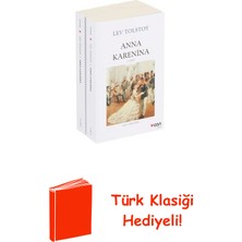 Can Yayınları Anna Karenina - 2 Kitap Takım + Türk Klasiği Hediye