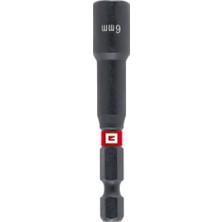 Orijinal  Manyetik Bits Tutucu, 1/4" E 6,3 Gövde, 65 mm (Krom Vanadyum, Torsiyon Bölgesi, Sürekli Mıknatıs, Kırmızı Renk Halkası) - 49135205
