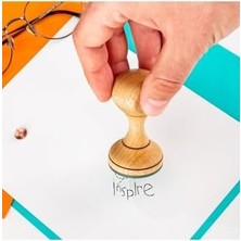 Inspire Ahşap Kaşe Seti