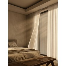 Süper Home Luci Tül Perde Beyaz 300 x 270