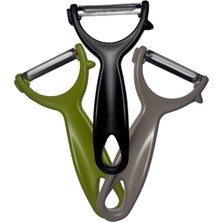 Meks 1 Adet Y Tipi Sebze Soyacağı Paslanmaz Çelik Bıçaklı Meyve Sebze Soyucu – Ergonomik Saplı Patates H