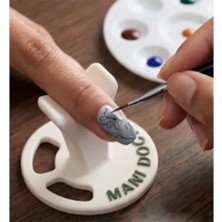 Atölye Matris Manikür Tırnak Için Parmak Standı 3D Baskı Pla Plastik Renk Seçenekli