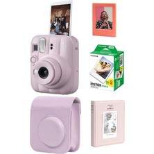 Fujifilm Instax Mini 13 Fotoğraf MAKINESI-20LI Film Pvc Albüm Çanta Mıknatıslı Çerçeve Seti
