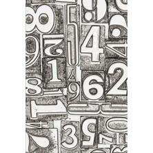 Meks Sizzix 3D Doku Kalıbı - Tim Holtz Numbered