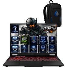 Asus Tuf Gaming F16 Intel Core I5-13450HX 96 GB Ddr5 4 Tb SSD Rtx 5060 8gb 16'' Wuxga IPS 165Hz Windows 11 Pro Gaming Laptop FX608JM-RV076RNP32