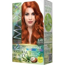 Natural Beauty Amonyaksız Set Saç Boyası 8.45 Tarçın Bakır