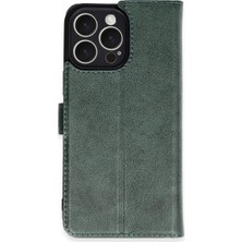 Renas Store Iphone 16 Pro Max Kılıf Trend S Plus Kapaklı Kılıf - Yeşil