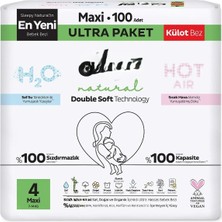 Renas Store Natural Double Soft Külot Bez Ultra Paket 4 Beden 100 Adet
