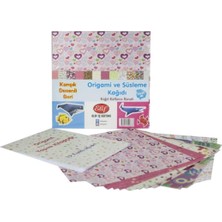 Meks Karışık Desenli (6 Desen 5'er Adet) Origami Başlangıç Seti 15X15 cm 8680422599378