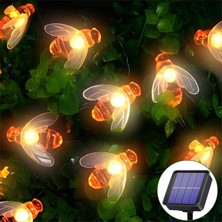 Borayris Balarısı Solar LED Dış Ortam 9.5 Metre 50 Arı Bahçe ve Saksı Dekoratif Aydınlatma