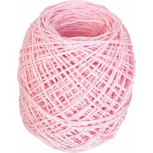 Meks Aksesuar Pembe 50 gr Sarılmış Kağıt Ip