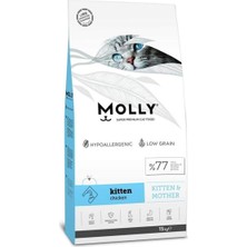 Meks Molly Düşük Tahıllı Hipoalerjenik Tavuklu Kitten Yavru 2 kg