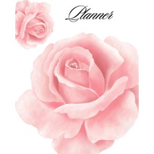 Meks Pink Paperback Monthly And Weekly Planner