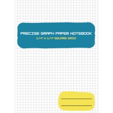 Meks Independently Published Precise Graph Paper Notebook: 1/4" x 1/4" Square Grid
