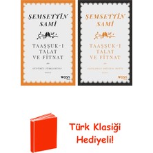 Can Yayınları Şemsettin Sami 2 Kitap Seti + Türk Klasiği Hediye