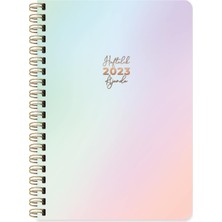 Meks Color 2023 A5 Sert Kapak Haftalık Ajanda