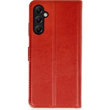 Renas Store Samsung Galaxy A05S Kılıf Trend S Plus Kapaklı Kılıf - Kırmızı