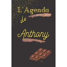 Meks L’agenda De 2020-2021 Anthony: [format Agenda 13,3X20,3 CM|108 Pages][objet École/planning] Agenda