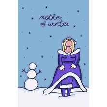 Meks Independently Published Mother Of Winter - Mindful Journal - 6" x 9" - Spiritual Books: From Series