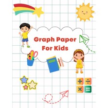 Meks Independently Published Graph Paper For Kids: Grid Paper For Elementary Kids, 2x2 (2 Squar