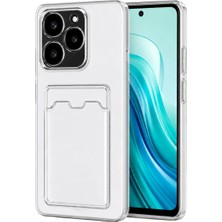 Renas Store Realme C61 Kılıf Kart Şeffaf Silikon - Şeffaf