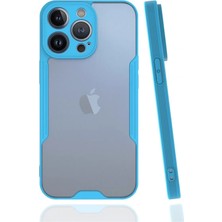 Renas Store Iphone 13 Pro Kılıf Platin Silikon - Mavi
