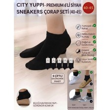 Erka Premium 6'lı Erkek Sneaker Çorap Seti - Yüksek Kalite Günlük Kullanım