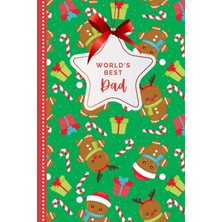 Meks World’s Best Dad: Gingerbread Babies And Candy Cane Pattern / Small 6x9 To Do List And Chr