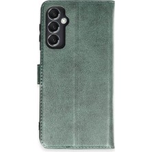 Renas Store Samsung Galaxy M34 5g Kılıf Trend S Plus Kapaklı Kılıf - Yeşil