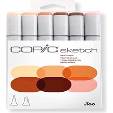 Meks Copic Sketch 6lı Set Skin Tones
