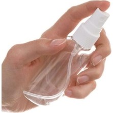Meks 100ML - 5 Adet - Plastik Şeffaf Boş Şişe Spreyli