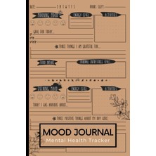Meks Mood Journal Mental Health Tracker: Daily Mood Tracker | Mental Health Tracker | Tracking Mood, Foo