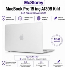 Meks Mcstorey 15INÇ Mat (Eski Hdmi'lı MODEL:A1398 2012-2015) Şeffaf