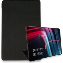 Motto Ticaret Apple iPad 2022 10.9 (10.nesil) Kılıf Tablet Smart Kılıf - Siyah