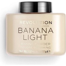 Meks Revolution Loose Baking Powder Banana Light Sabitleyici Pudra