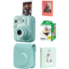 Fujifilm Instax Mini 13 Fotoğraf MAKINESI-20LI Film Pvc Albüm Çanta Mıknatıslı Çerçeve Seti