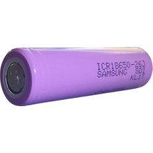 Samsung ICR18650-26J 3.7V 2600MAH Li-Ion Yenilenmiş Pil