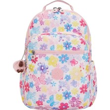 Kipling Seoul Lap Large Sırt Çantası Flower Stamp KI58168EM