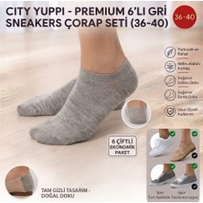 Erka Premium 6'lı Erkek Sneaker Çorap Seti - Yüksek Kalite Günlük Kullanım