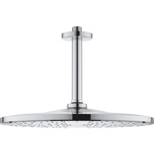 Grohe Rainshower Mono 310 | Duş ve Duş Sistemleri - Duş Başlığı Seti Tavan Çıkışı 142 Mm, 1 Püskürtme Türü, Ecojoy 9,5 L/dk | Krom | 2656000