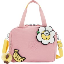 Kipling Miyor Print Minions Large Beslenme Çantası Pink Daisy KI89241MI