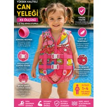 LRS Store Çocuk Can Yeleği Xs 1-4 Yaş | Süngerli Neopren Yüzme Yeleği | Ayarlanabilir Güvenlik Tokalı | Havuz Deniz Can Yeleği