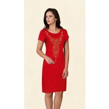 Melba Şahinler Zakkum Kısa Kol Gecelik 22227
