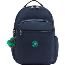 Kipling Seoul Lap Large Sırt Çantası Blue Green Block KI4275CD7