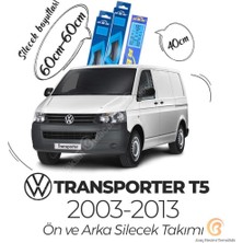 Meks Rbw Volkswagen Transporter T5 Ön Arka Silecek Seti (2003-2013)