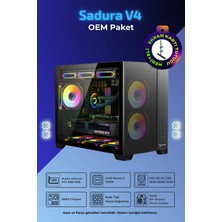 İnce Hesap Ih Sadura V4 R5-7500F 16 GB 500GB SSD RTX5060 8 GB Oem Paket
